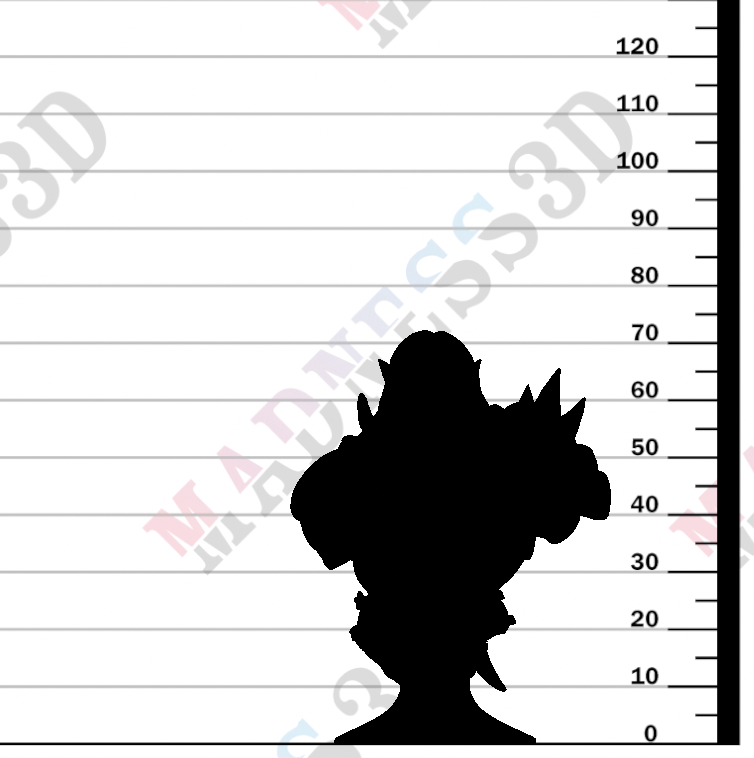 Blackcrag Mountain Orc - Bust B