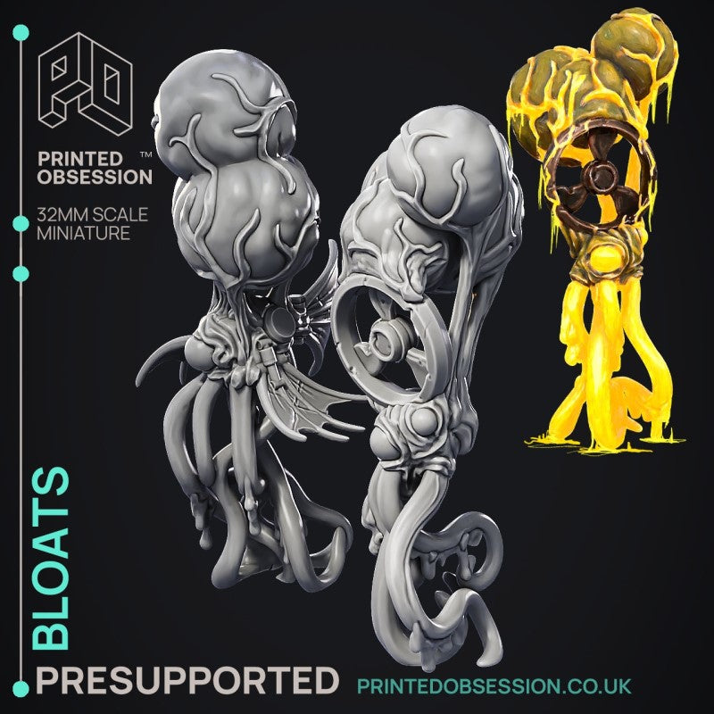 miniature Bloats by Printed Obsession