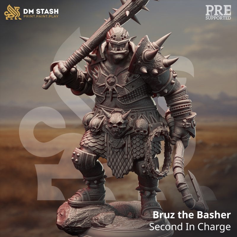 miniature Bruz the Basher - Second in Charge by DM Stash