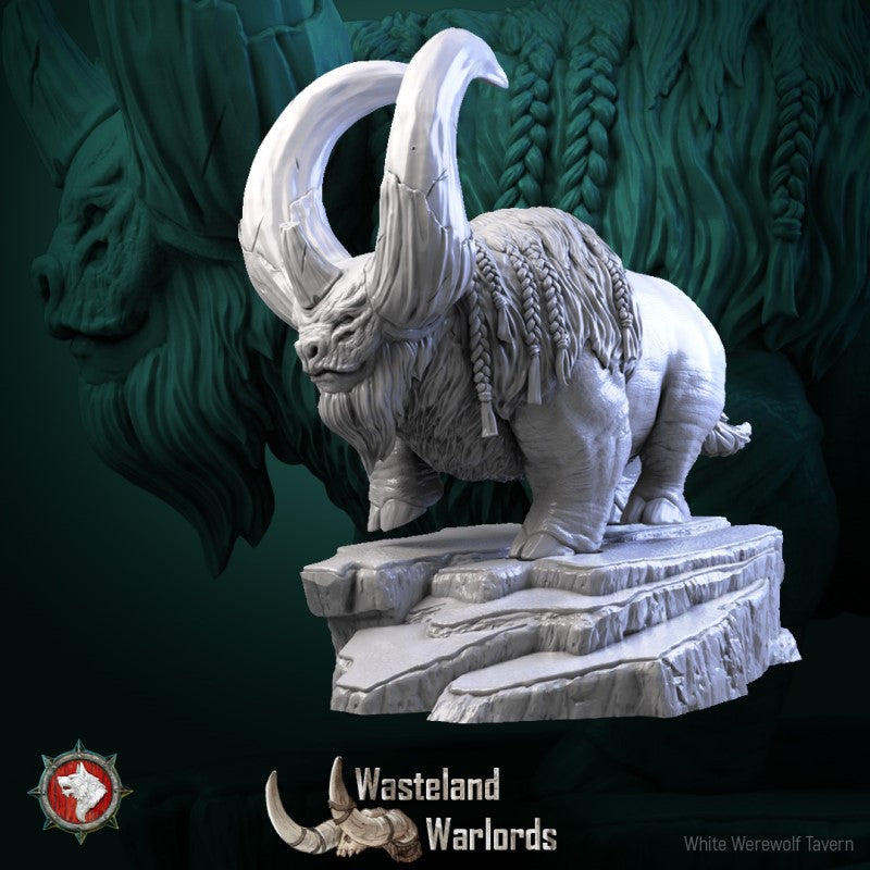 miniature Buflon Barbarian Set by White Werewolf Tavern