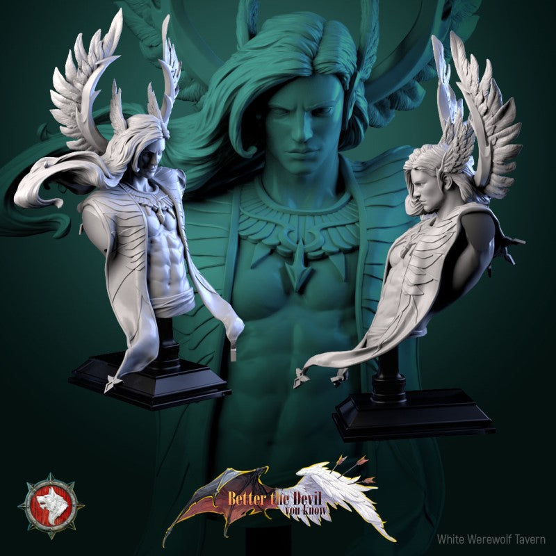 Cassiel - Heaven's Sentinel - Bust