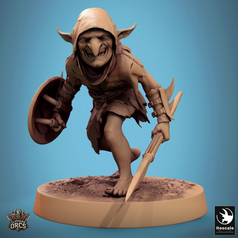 Goblin - Spear Shield Stance