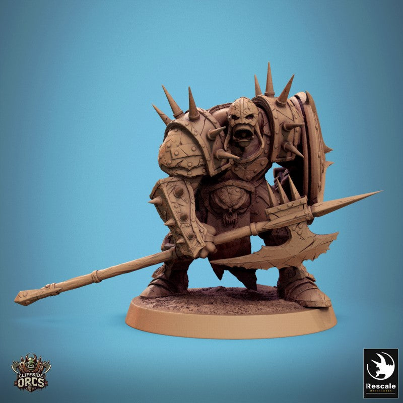 Infantry Orc - Spear Shield Angry