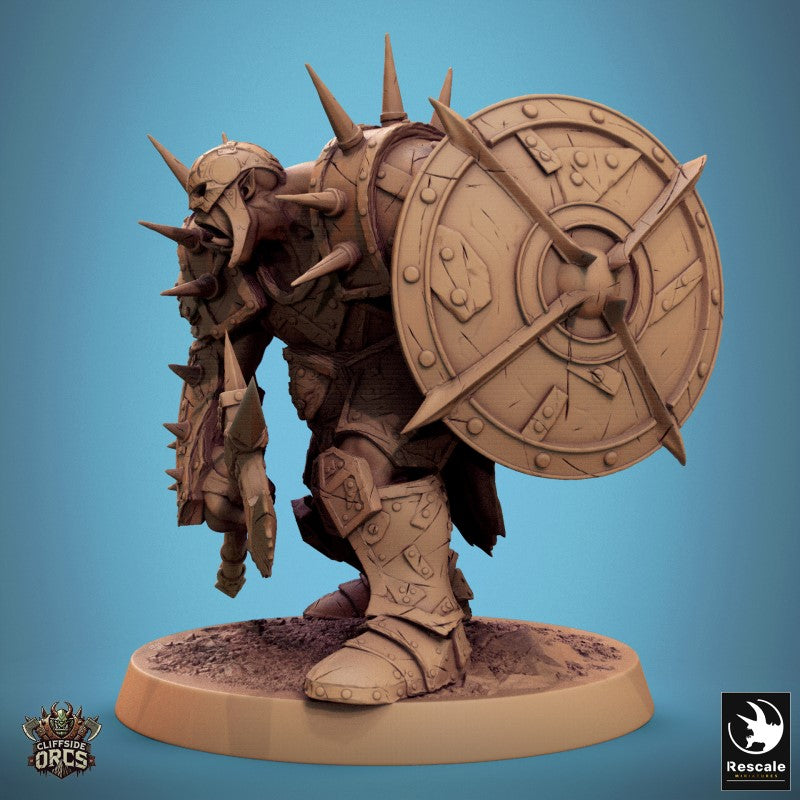 Infantry Orc - Spear Shield Angry