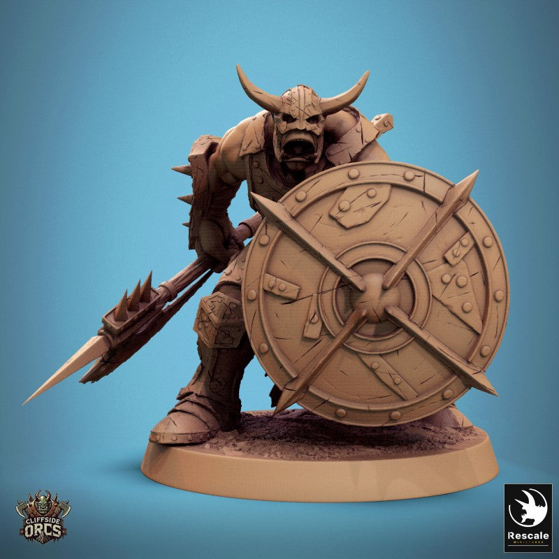 Infantry Orc - Spear Shield Cry