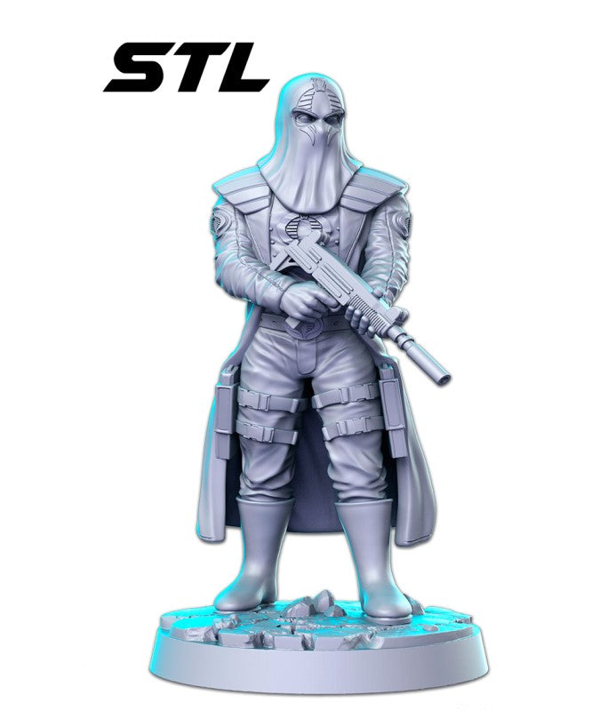 miniature Cobra Commander by RN Estudio