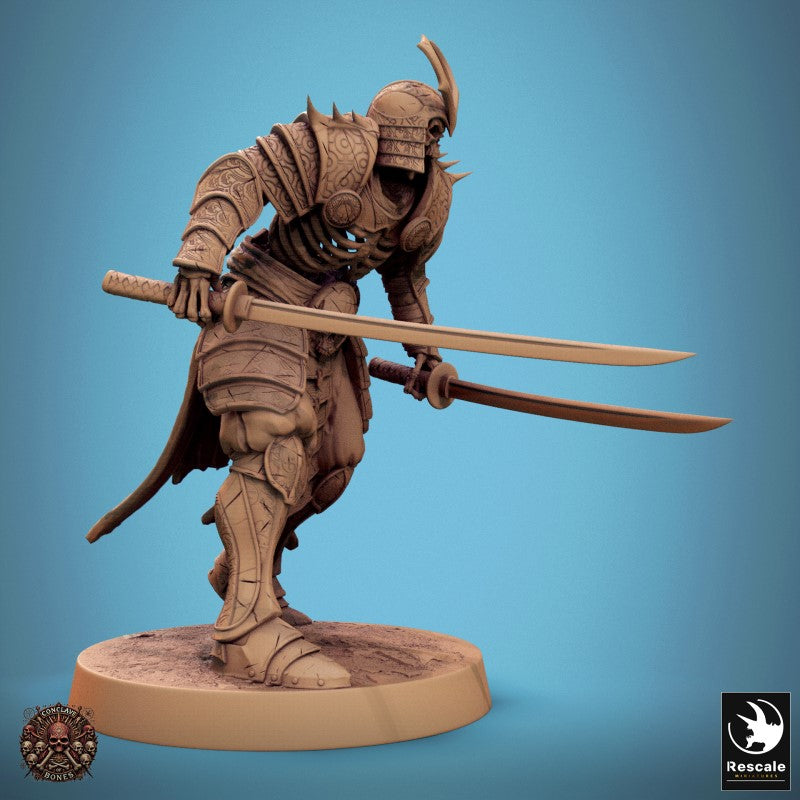 Oriental Skeleton - Dual Sword Ready
