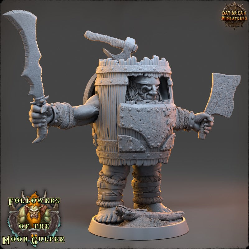Miniature Crong Badbarrel by Daybreak Miniatures