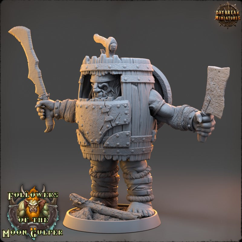 Miniature Crong Badbarrel by Daybreak Miniatures