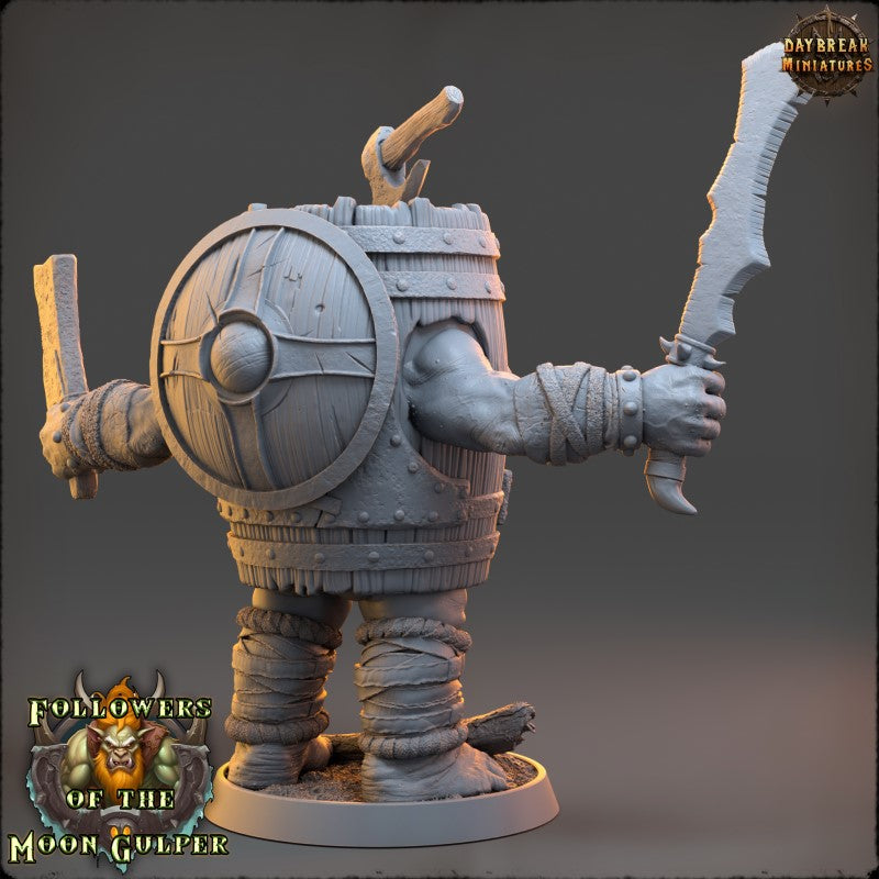 Miniature Crong Badbarrel by Daybreak Miniatures