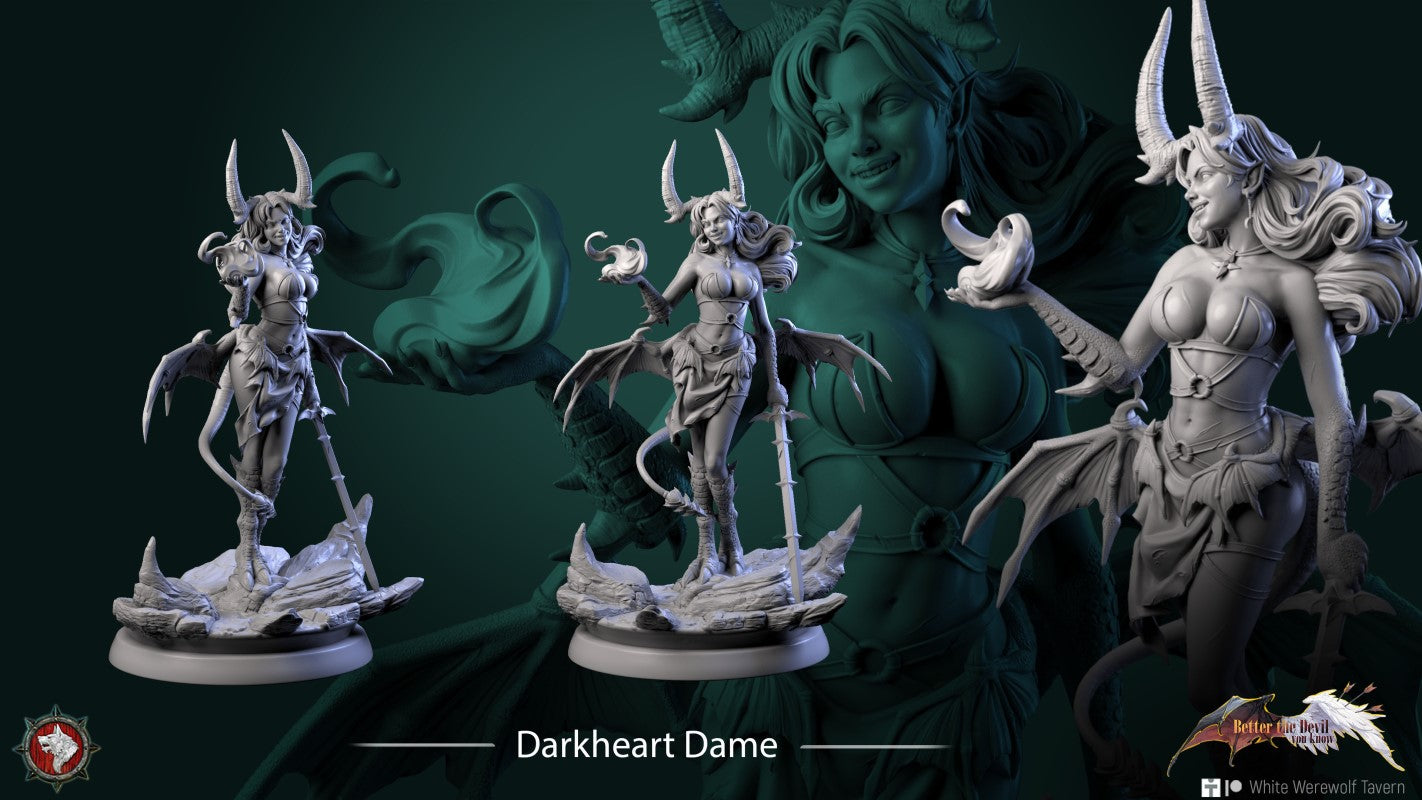 Darkheart Dame - 75mm Scale