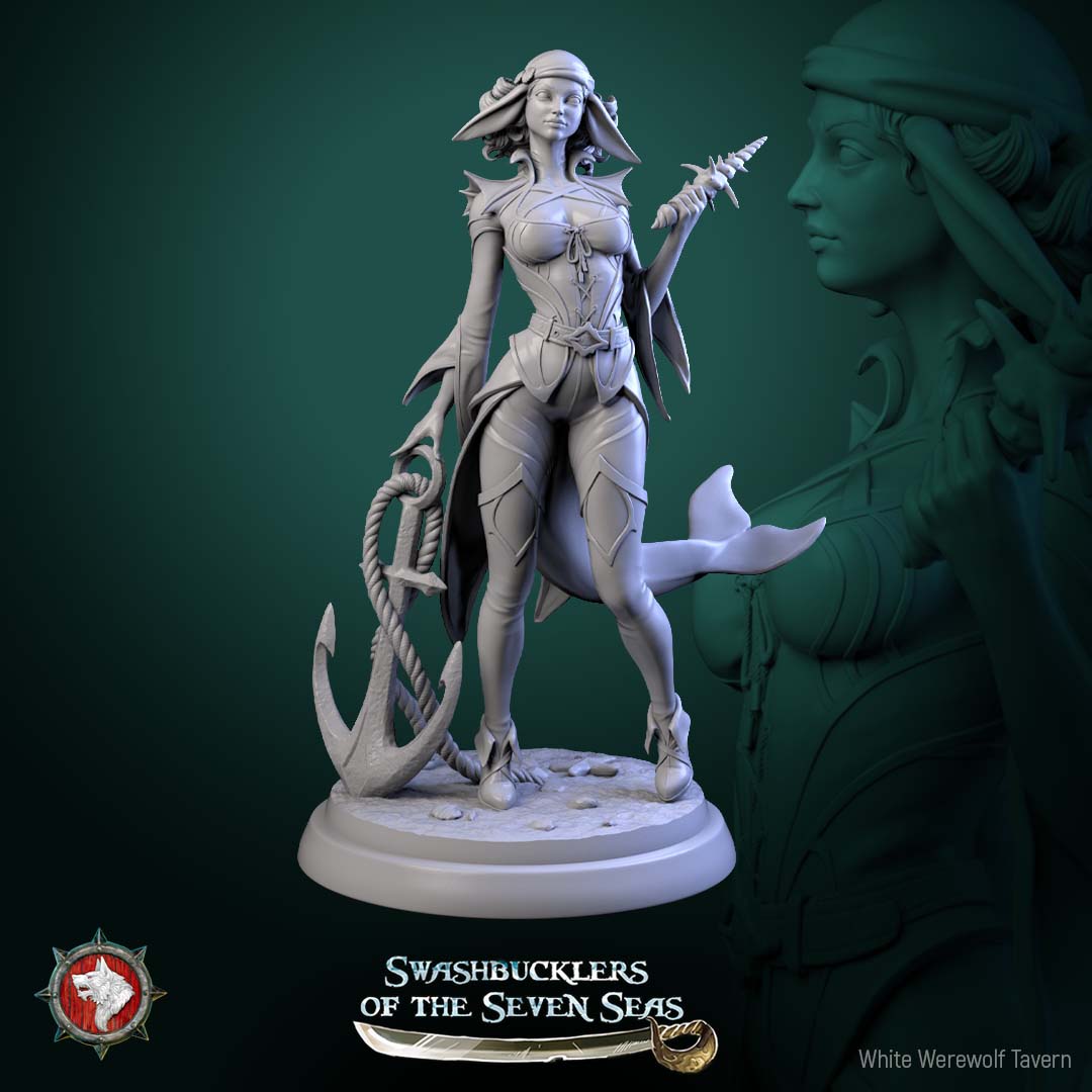 Delphinid Raider - 75mm Scale