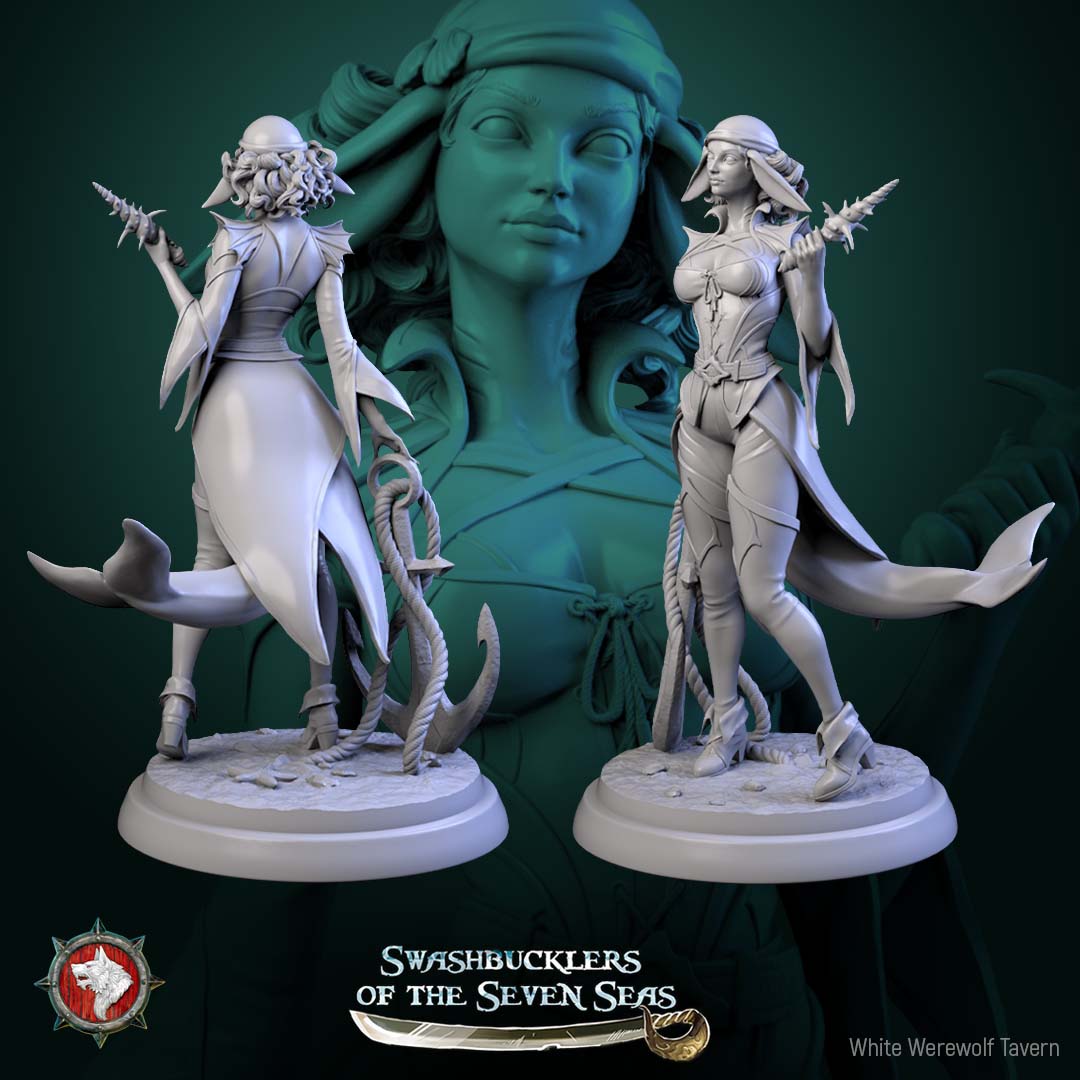 Delphinid Raider - 75mm Scale