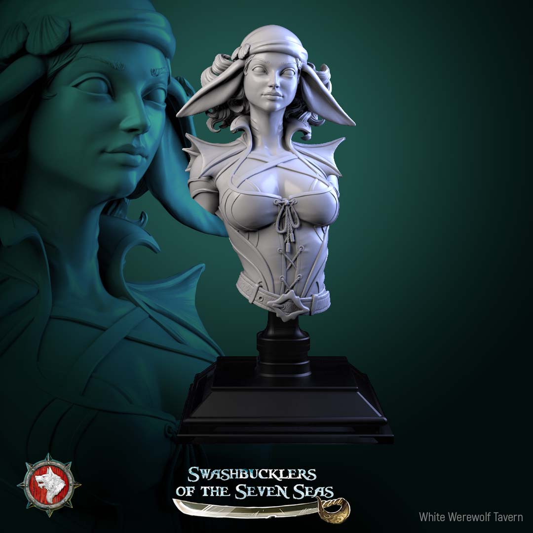 Delphinid Raider - Bust