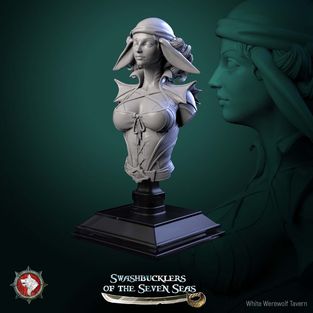 Delphinid Raider - Bust