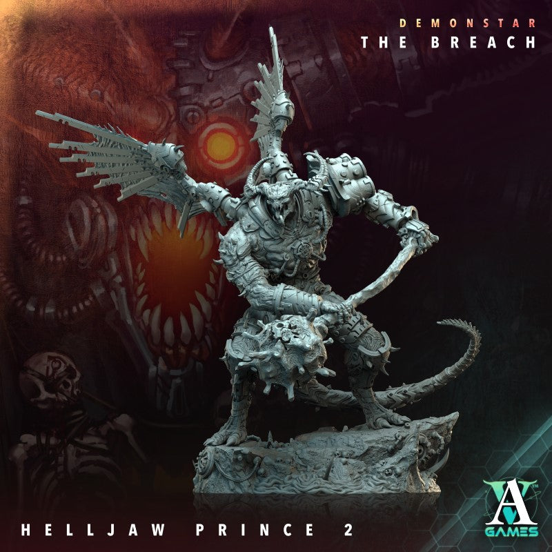 Helljaw Prince - Pose 2