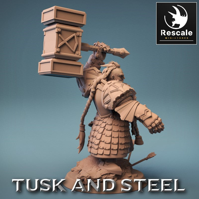 Dwarf Soldier - Hammer Load A