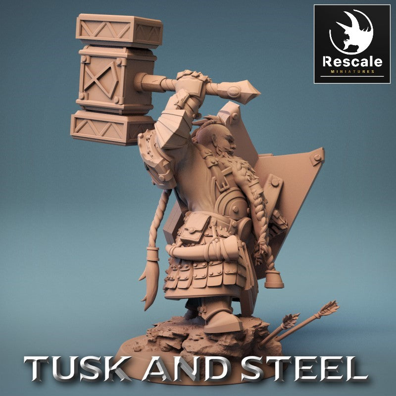 Dwarf Soldier - Hammer Load B