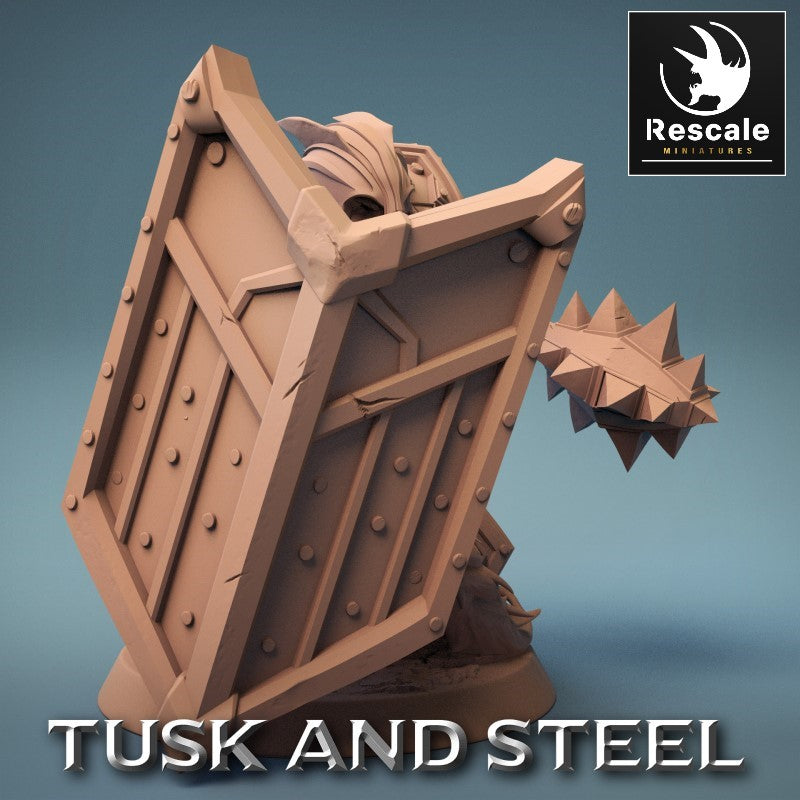 Dwarf Soldier - Mace Charge