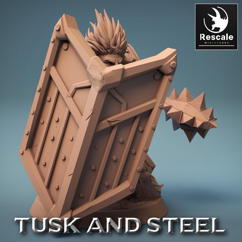 Dwarf Soldier - Mace Charge