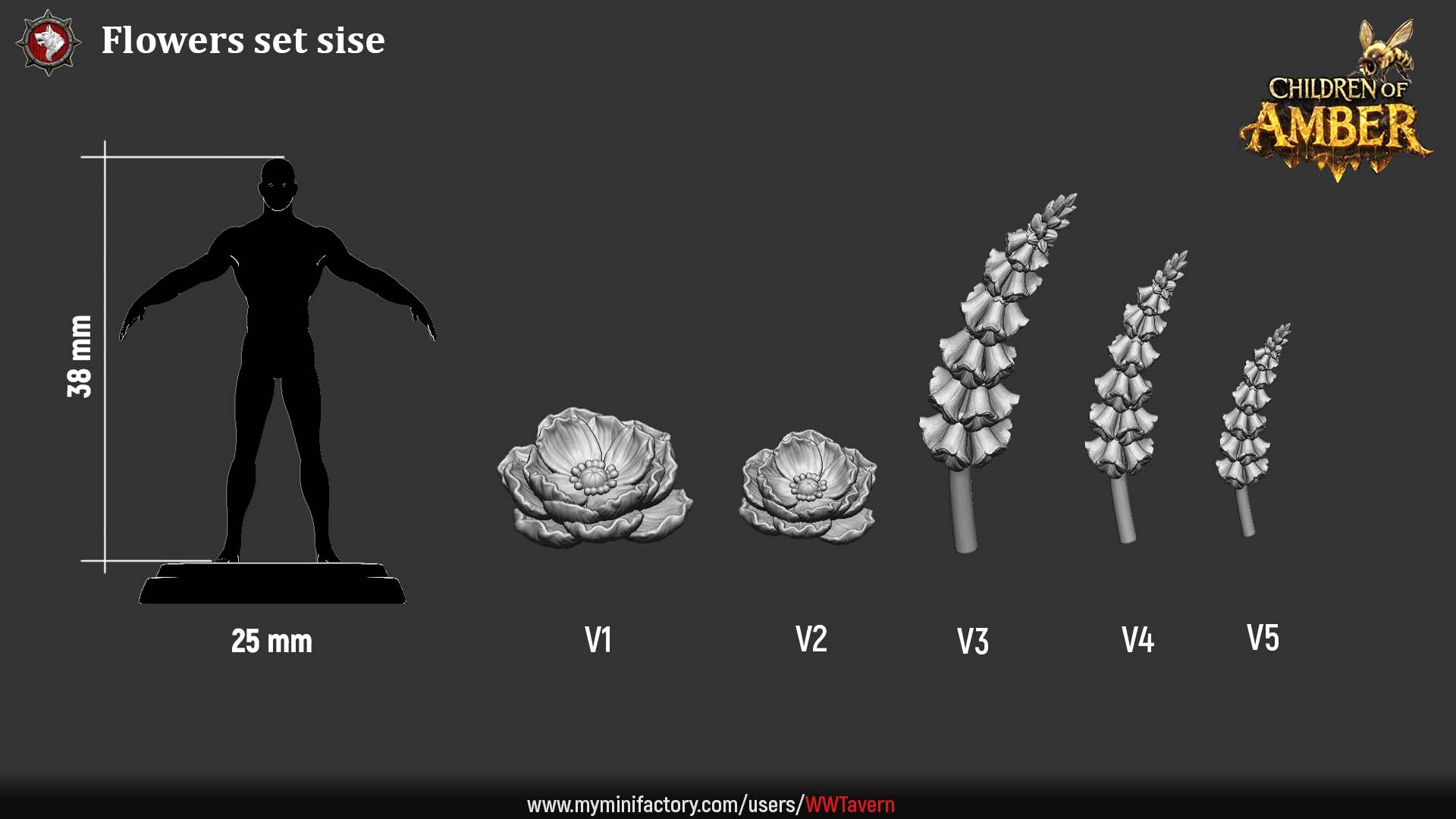 Flowers - Set