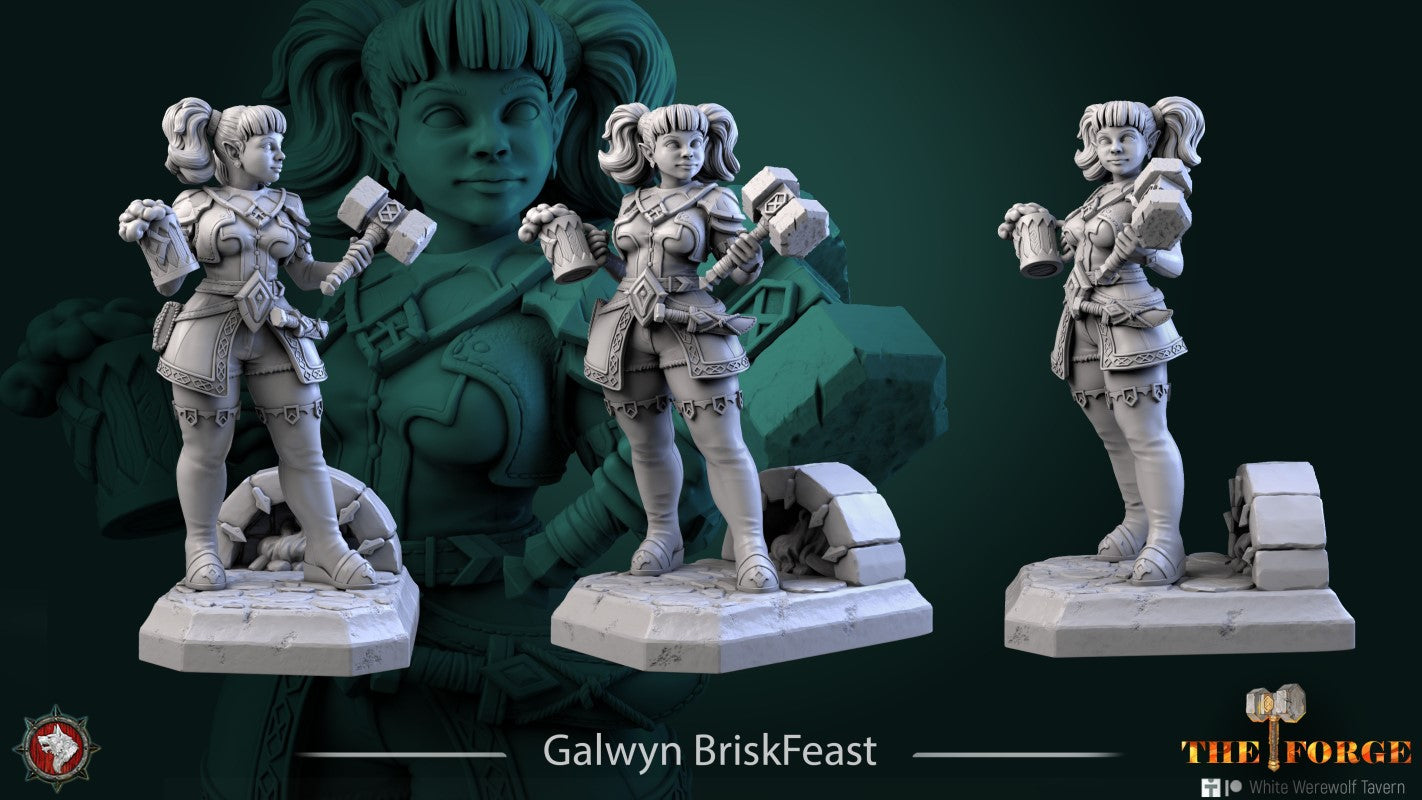 miniature Galwyn BriskFeast by White Werewolf Tavern