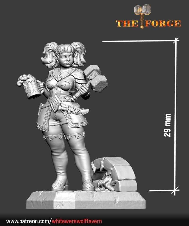 miniature Galwyn BriskFeast by White Werewolf Tavern