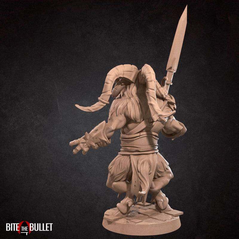 Miniature Goatman Boss by Bite the Bullet