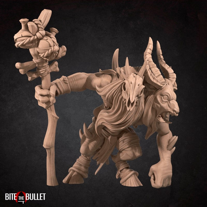 Miniature Goatman Shaman by Bite the Bullet