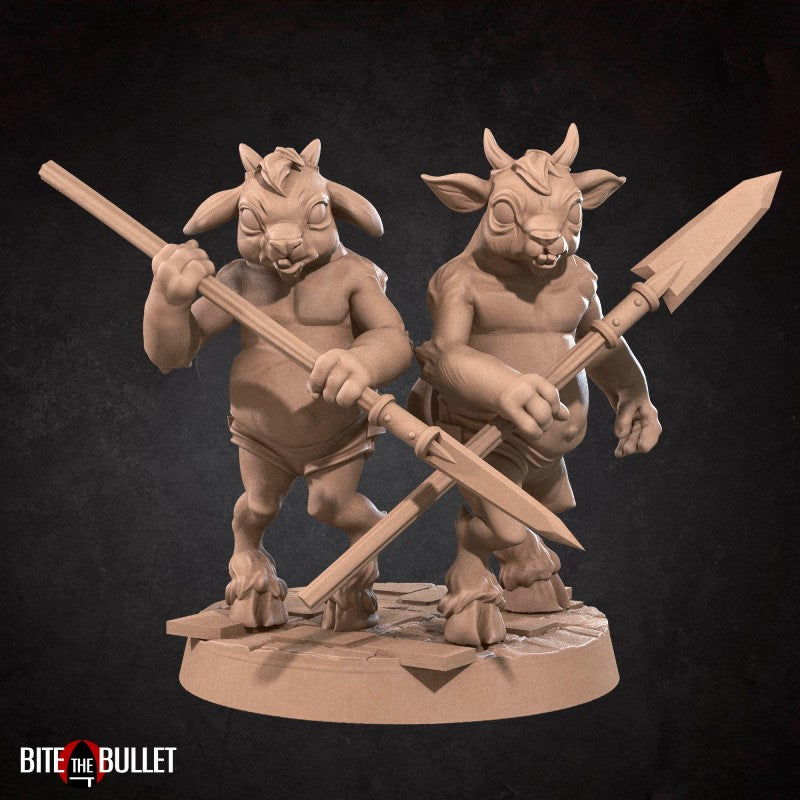 Miniature Goatman Kids by Bite the Bullet