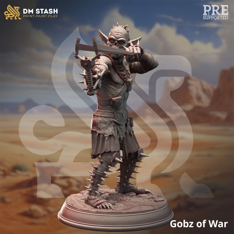miniature Gobz of War - Slinger by DM Stash
