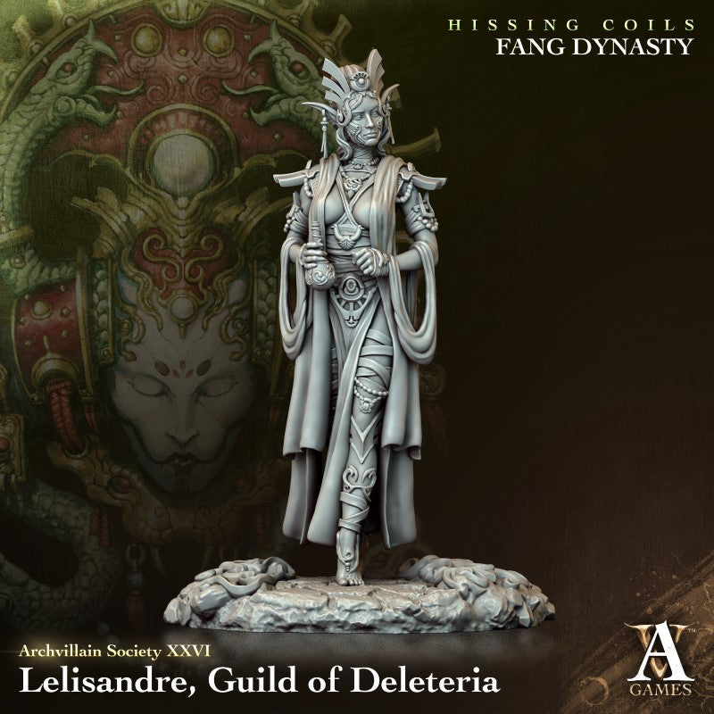 miniature Lelisandre - Guild of Deleteria by Archvillain Games