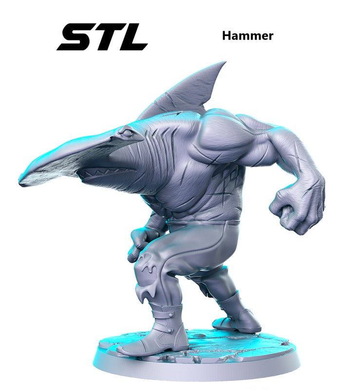 miniature Street Sharks by RN Estudio