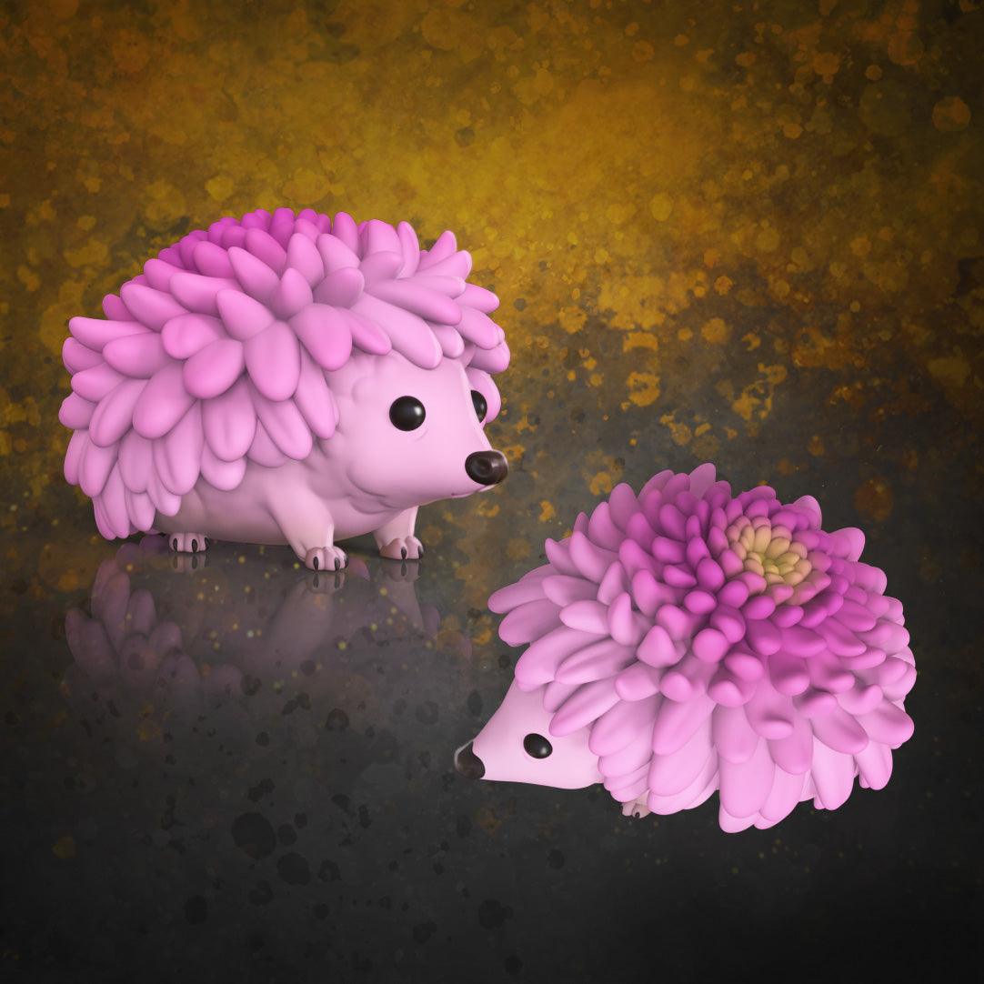 Chrysanthemum Tea Blossom Hedgehog