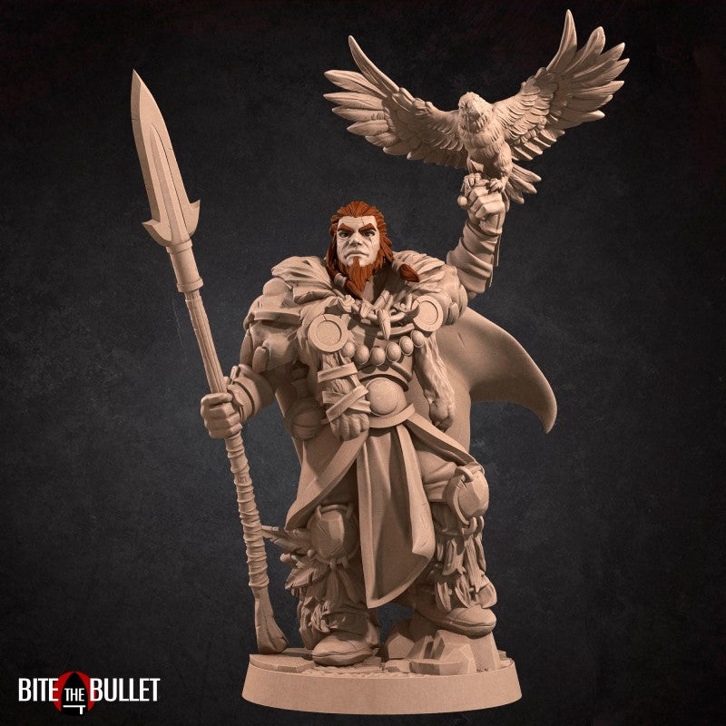 miniature Hero Druid by Bite the Bullet