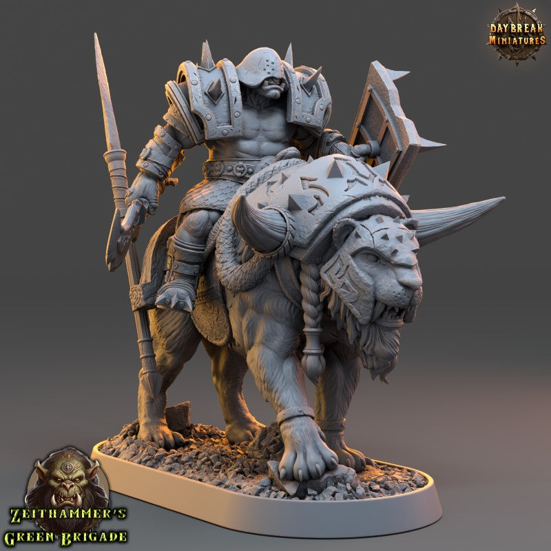 miniature Honzo Juul on Cutter Cat by Daybreak Miniatures