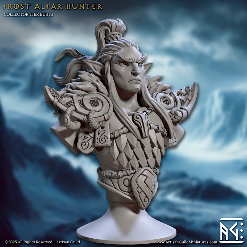 Frost Alfar Hunter  - Bust Male