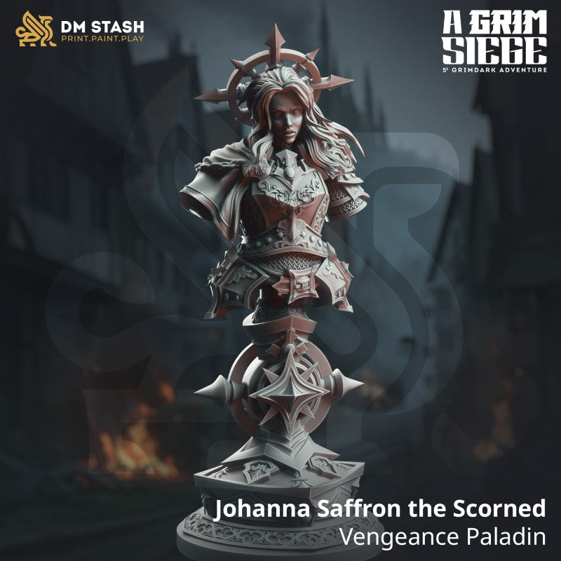 Johanna Saffron the Scorned - Bust