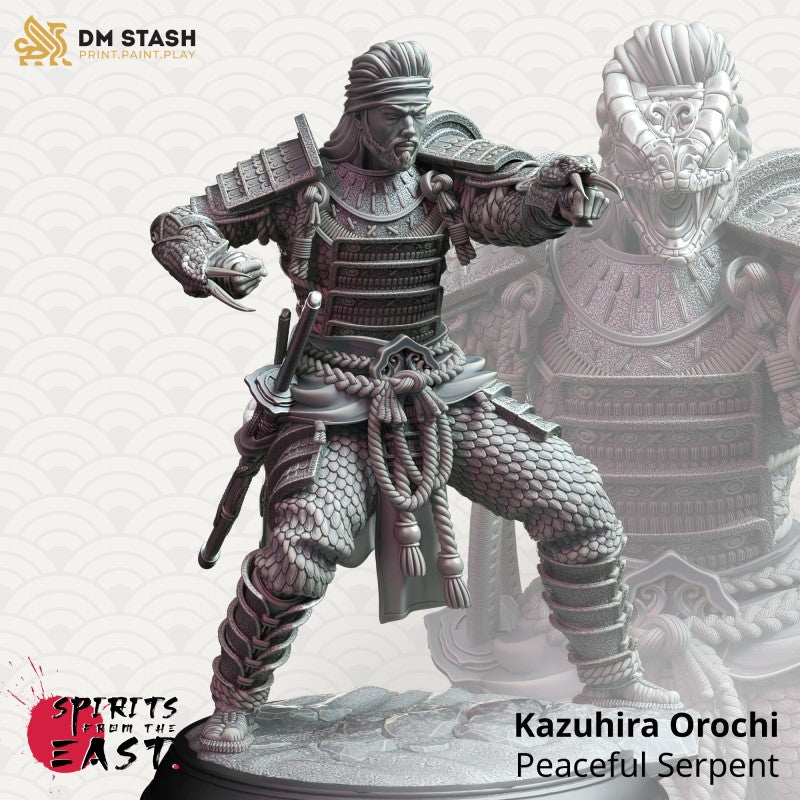miniature Kazuhira Orochi - Peaceful Serpent by DM Stash