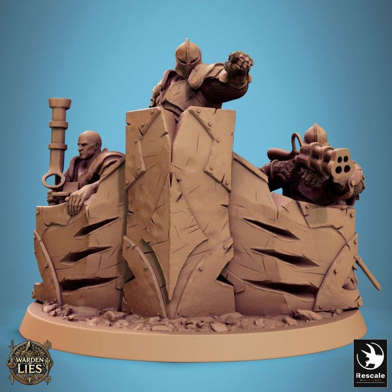 Knight of Valor - Attack Guardroom Bunker