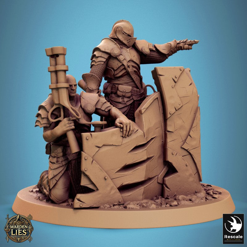 Knight of Valor - Attack Guardroom Bunker