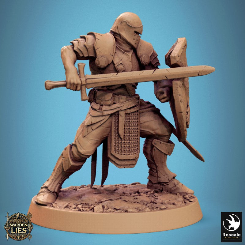 Knight of Valor - Charge Sword Shield