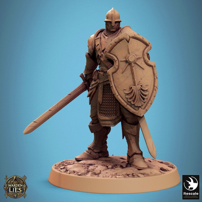 Knight of Valor - Sword Shield Wait