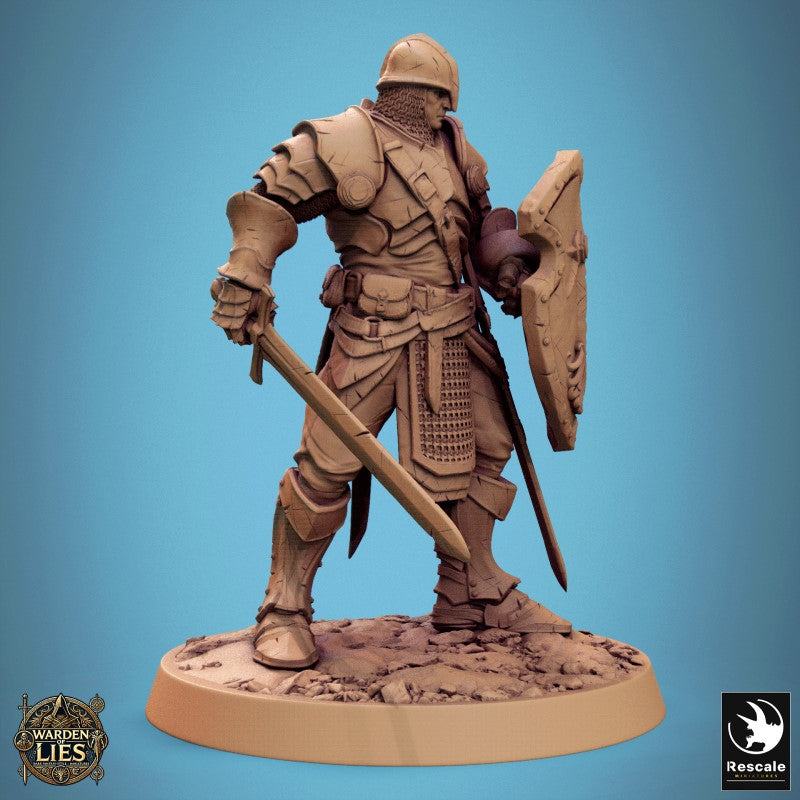 Knight of Valor - Sword Shield Wait