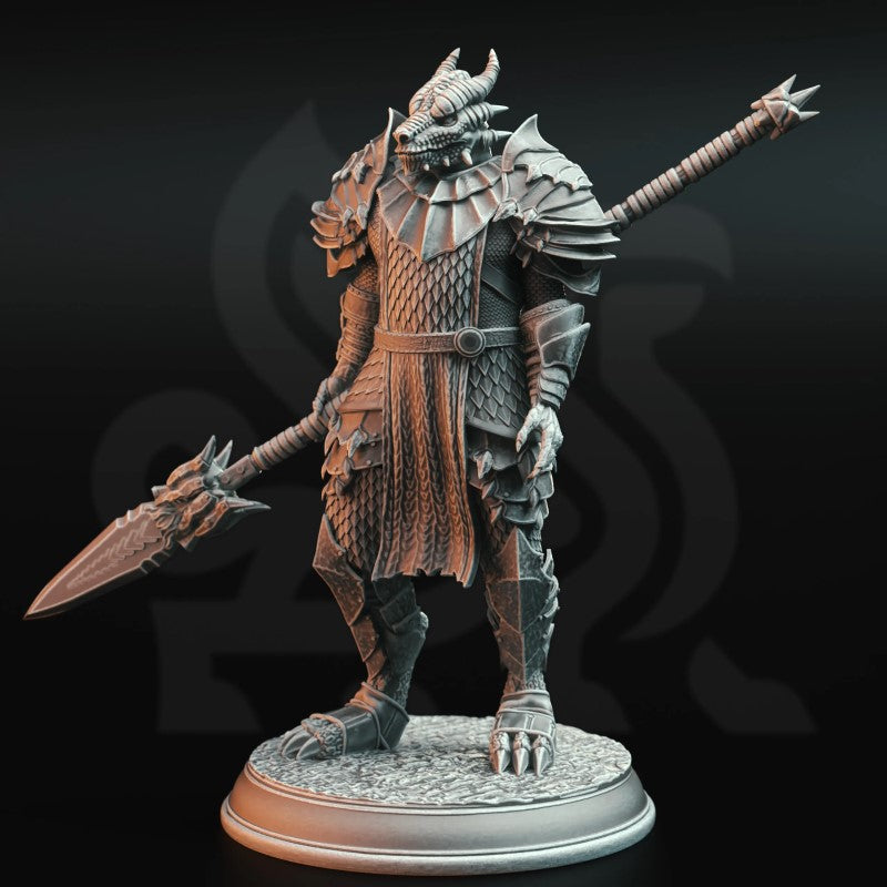Miniature Knight of the Dragon by DM Stash