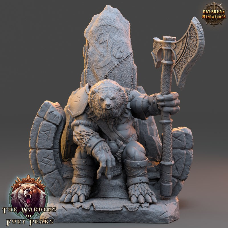 miniature Kurtz Overwarden by Daybreak Miniatures