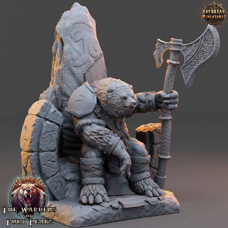 miniature Kurtz Overwarden by Daybreak Miniatures