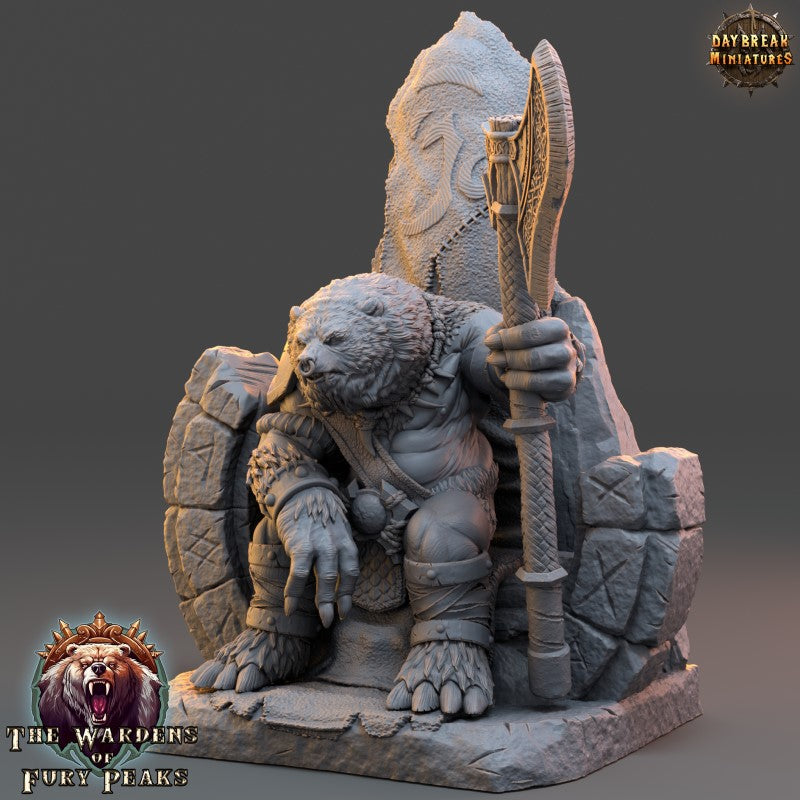 miniature Kurtz Overwarden by Daybreak Miniatures