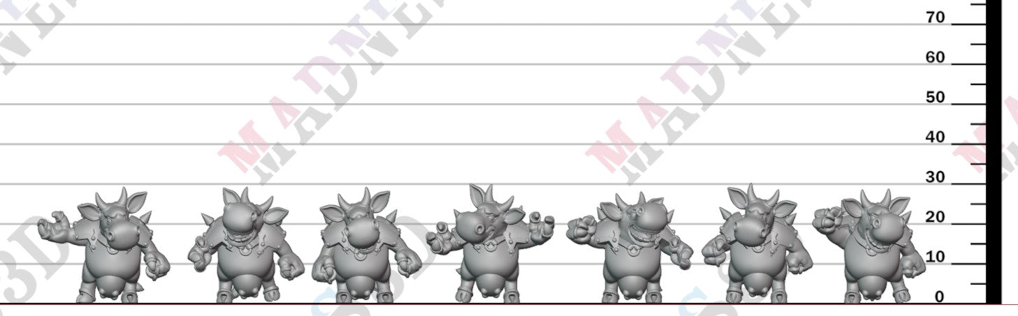 Crosslances Fantasy Football Team - Cow