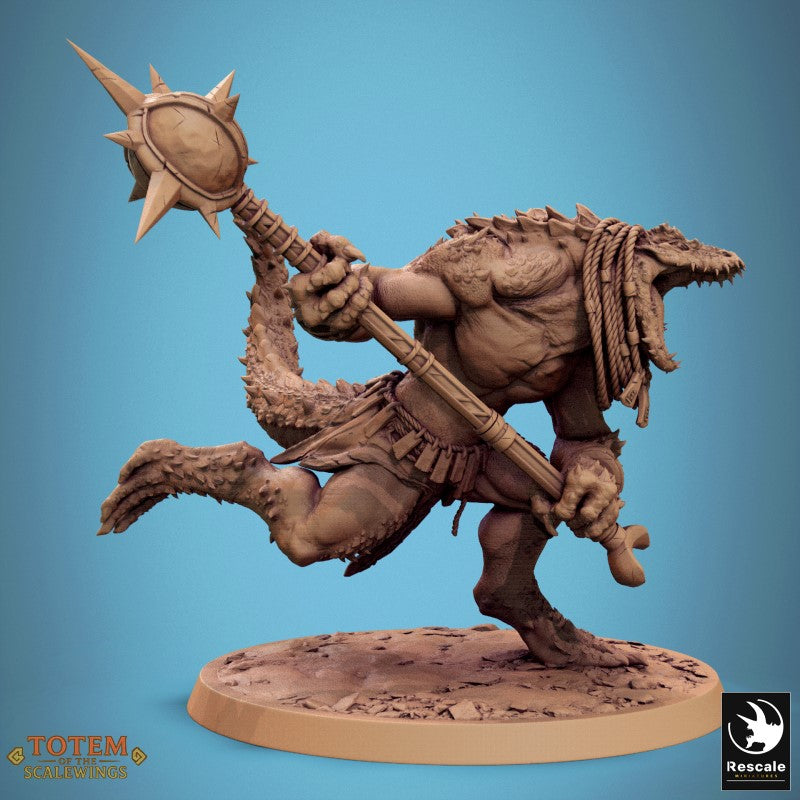 Lizardman Champion Dreadscale - Mace Run